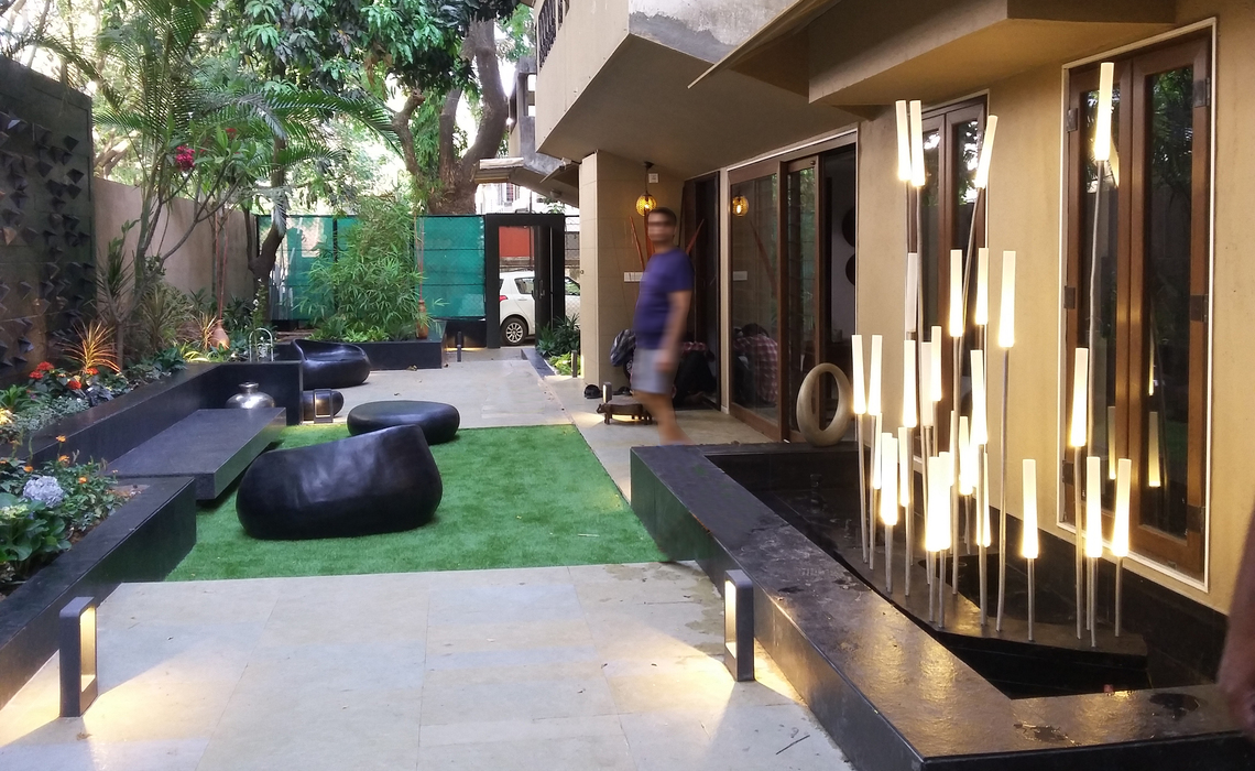 'Swaying Lights' for Garg Residence - Pune- 2018- FRP.